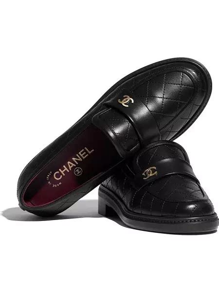 chanel ladies loafers|chanel shoe laces for boots.